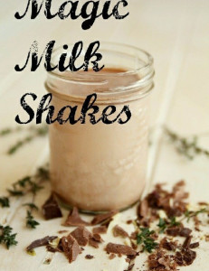 milk magic thick shake Large