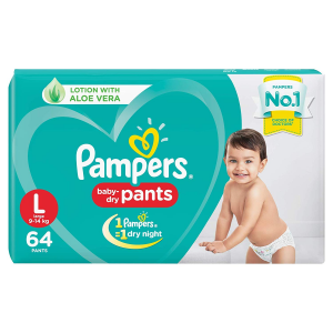 Pampers Dry Large Pants Pouch 2 Pcs