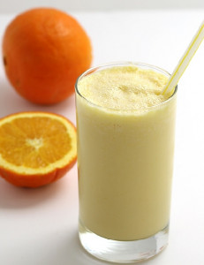 orange Flake Thickshake Midum