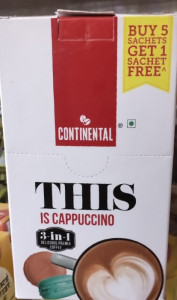 Continental This Is cappuccino