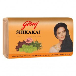Godrej Shikakai 3-In-1 Soap  75 gms
