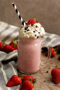 Strawberry Thick shake