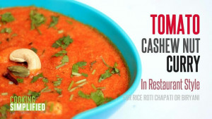 Cashew Tomato Curry Full