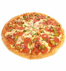 Spicy Chicken Pizza+wings 4pcs+250ml Drink