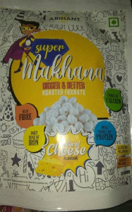 Makhana Bigger And Better Rosted Foxnuts Natural Cheese  Flavour