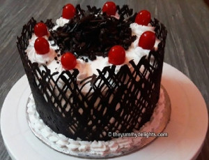 black Forest Ice Cream Cake