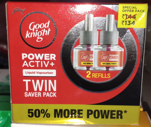 Good Knight Advance Power Active  Plus Twin Saver Pack