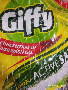 Giffy Dish Wash Gel