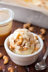 Caramel Nuts Ice Cream