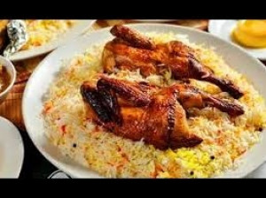 Chicken Kabsa Rice Half