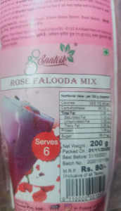 Rose Falooda Mix