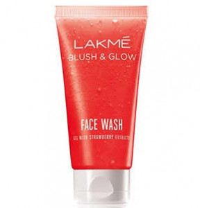 Lakme, Blush & glow , Face Wash, Strawberry Extracts